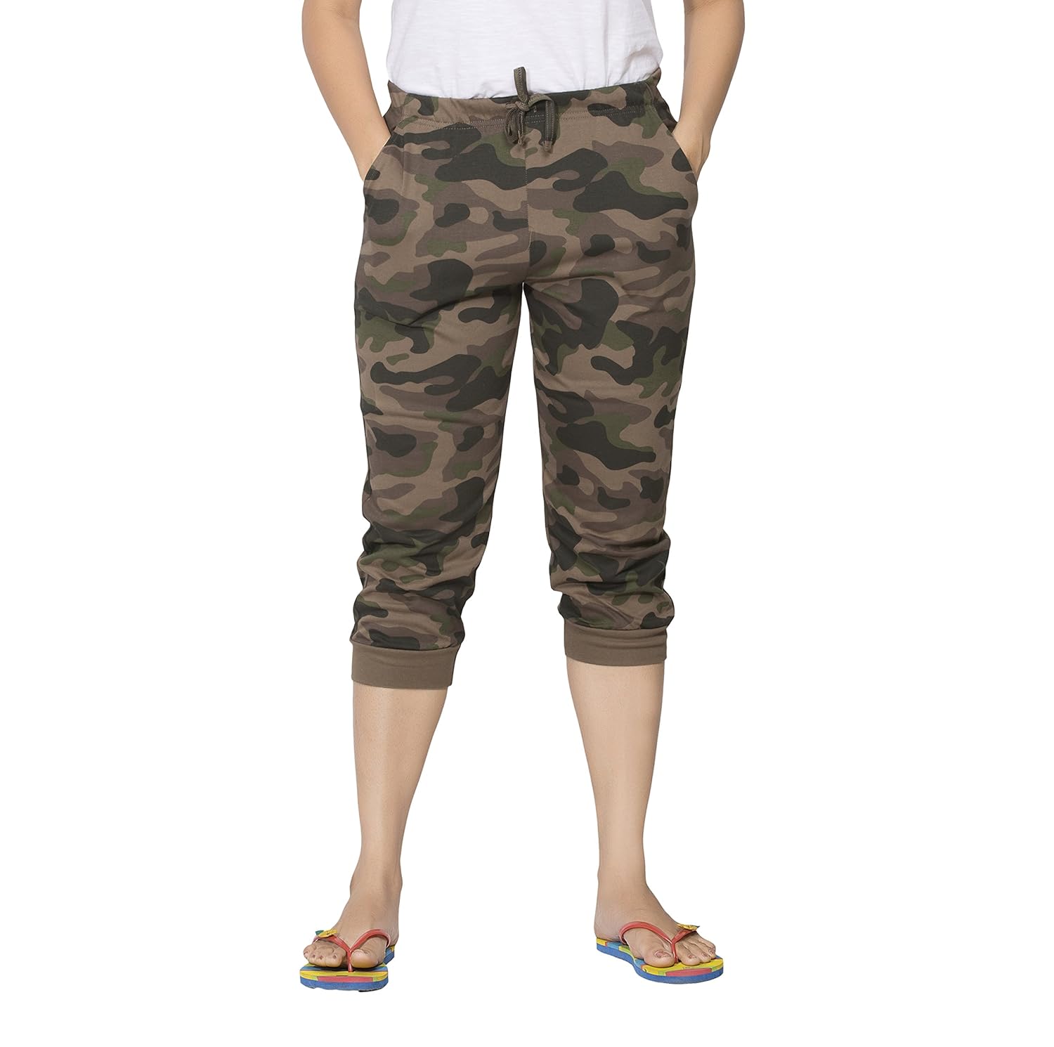 cargo capris for womens india