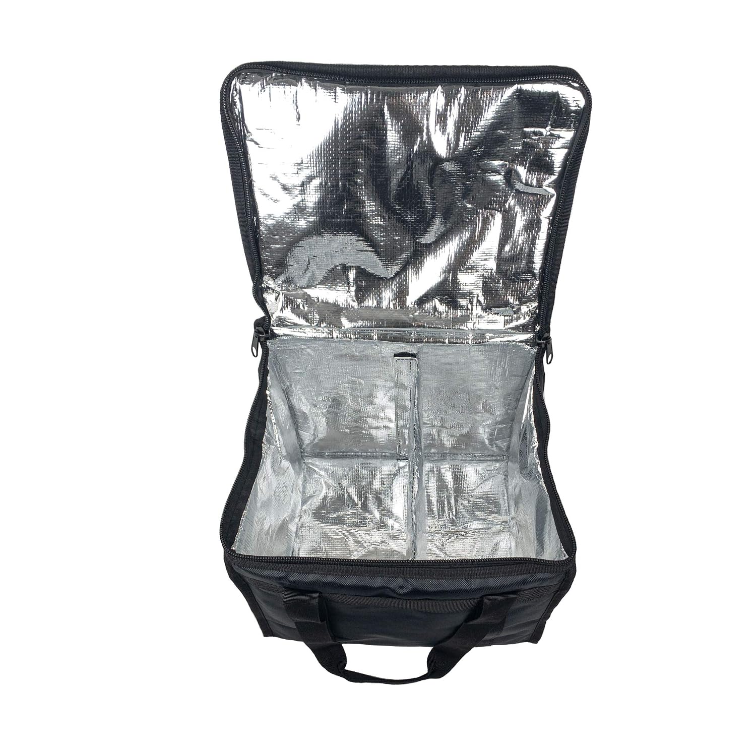 Hot Food Bag with Divider for Pizza Curry, Takeaway, Restaurant, Picnic, Indian, Chinese, Kebabs, Catering, Delivery Bag - Image 4