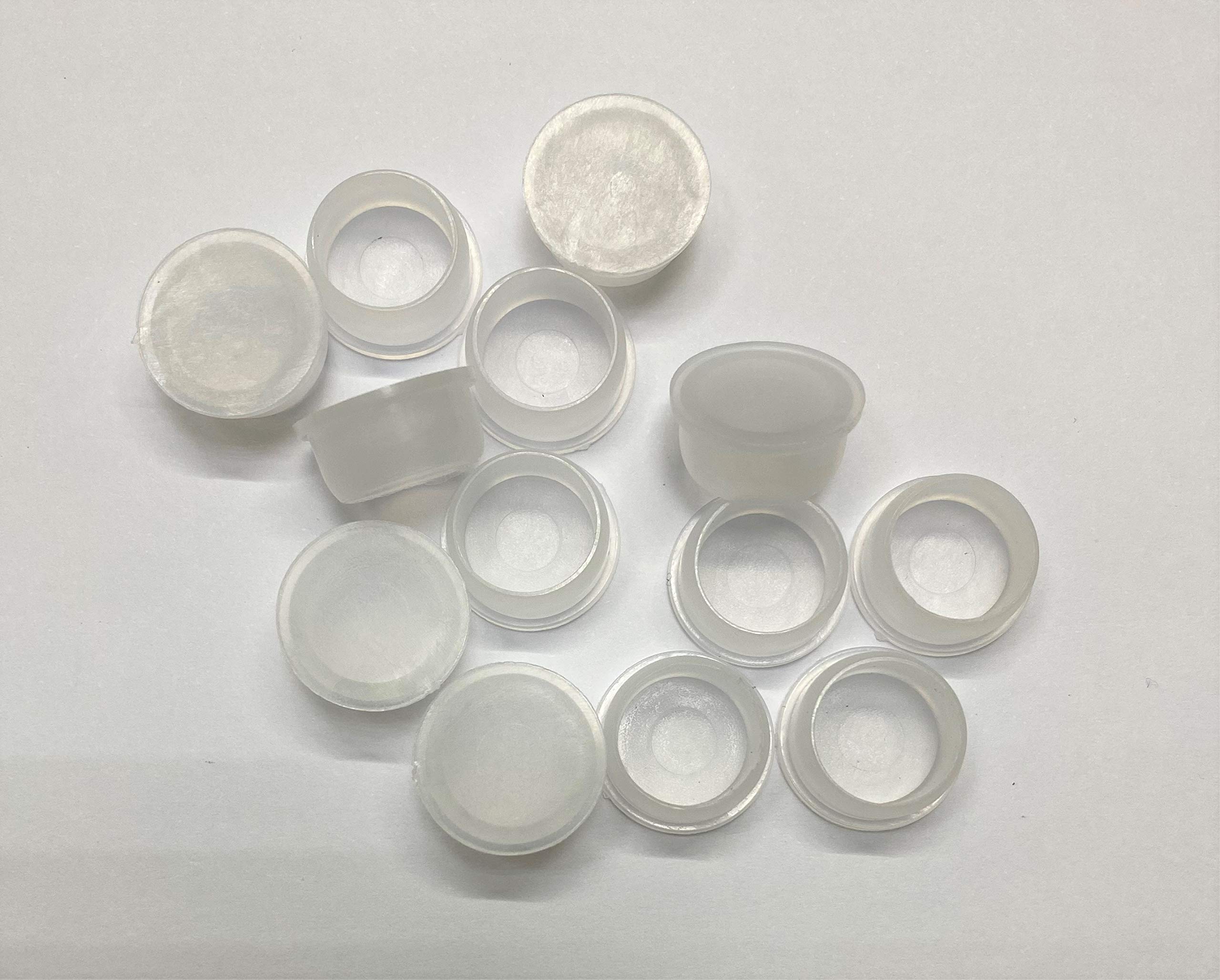 dexierp Protection Force Plug For 9/16"-14mm Hole (Pack of 25) 5/8-11 UNC 5/8-18 UNF M16 Thread Nut Cover Seal LDPE Plastic Mount โ image 1