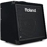 Roland KC-80 3-Channel Mixing Keyboard Amplifier, 50 Watt | The 50-watt KC-80 is a miniature powerhouse