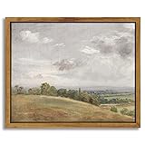InSimSea Framed Canvas Wall Art Vintage