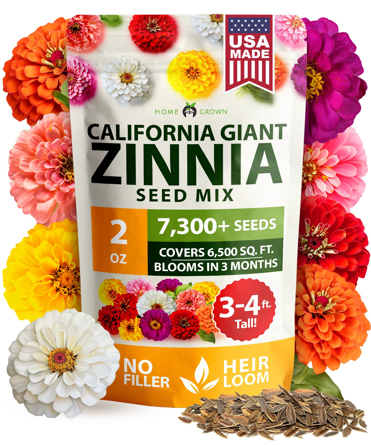 Zinnia Seeds For Sale