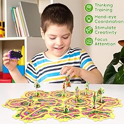 10Pcs Puzzle Track Car Play Set for