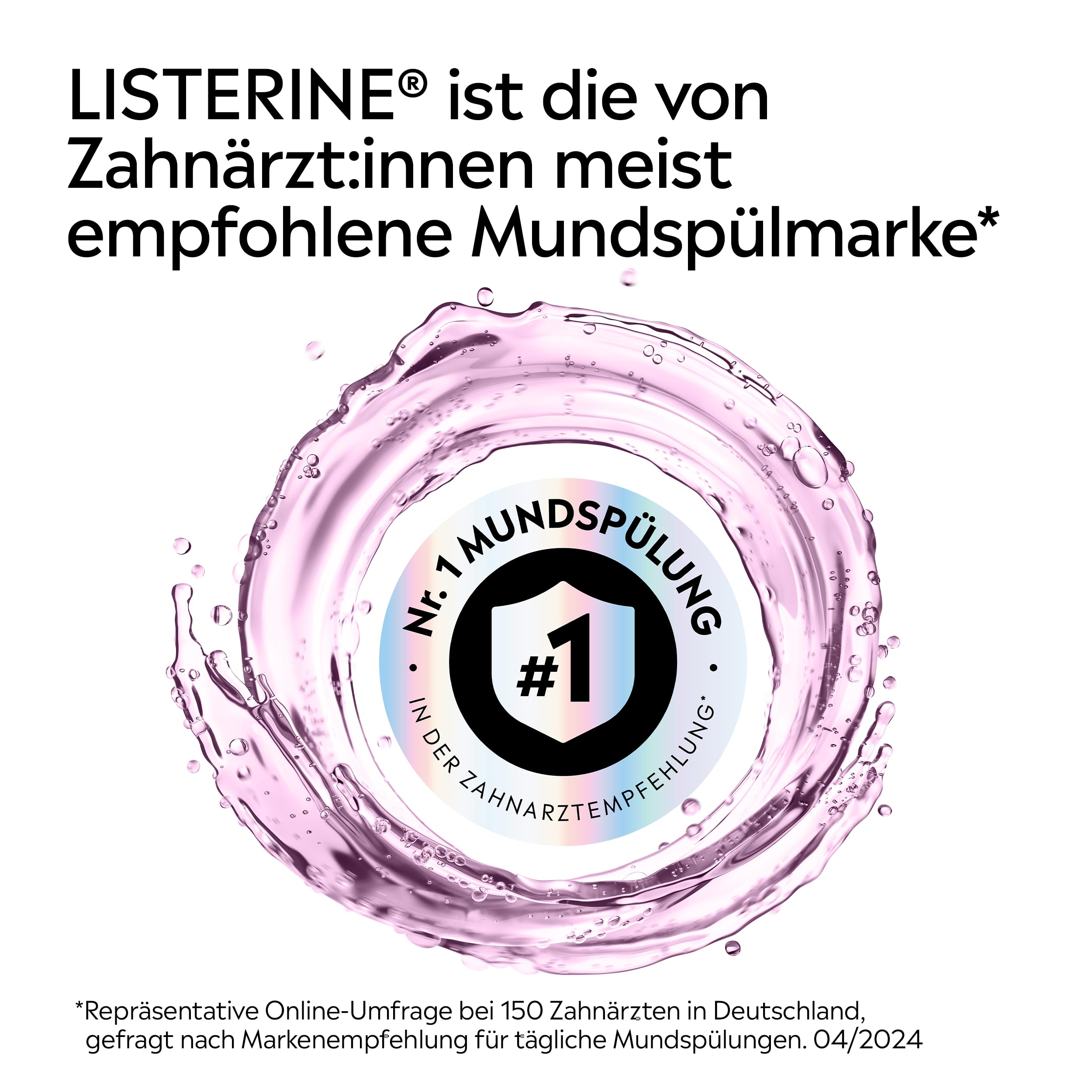 LISTERINE Total Care Extra Mild 500 ml, schützende Mundspülung ohne Alkohol gegen Karies mit 6 in 1 Wirkung, antibakterielles Mundwasser schützt vor Zahnfleischproblemen, bis zu 24h frischer Atem 9