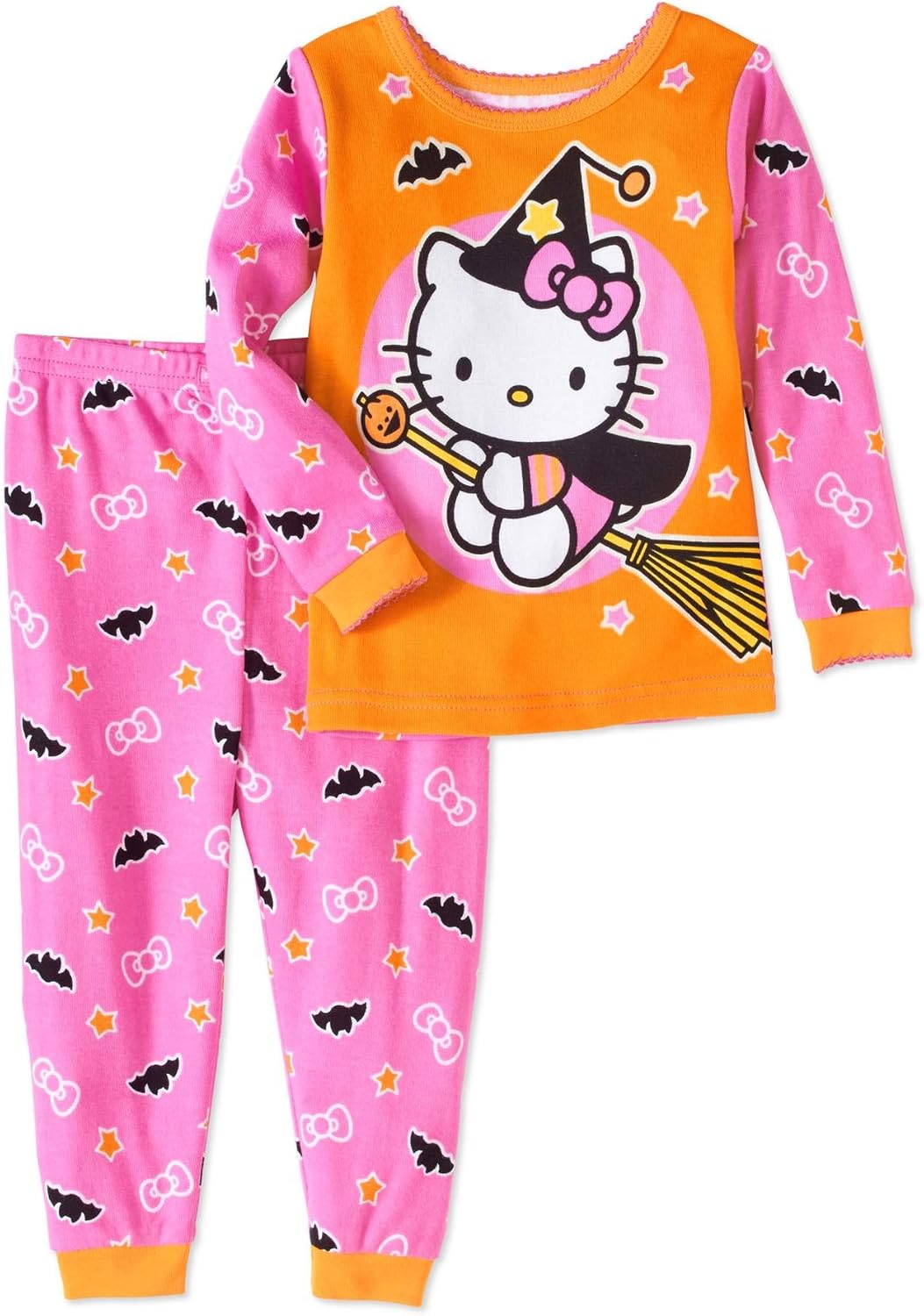 Hello Kitty Halloween 2 Piece Baby Girls Pajama Set Clothing
