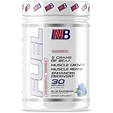 NutritionBizz BCAA Powder, 5 Grams of BCAAs Amino Acids, Post Workout Recovery Drink for Muscle Building, Recovery, and Endurance, 30 Servings (Blue Raspberry)