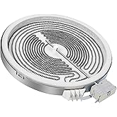 UPGRADE DG47-00063A 10in Radiant Surface Element Compatible With Samsung Top Replacement Parts,for Samsung Stove Element Replacement, Compatible with LG Stove MEE62385201, AP5986690, PS11729065