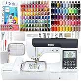 Brother SE2000 5" x 7" Combo Embroidery &amp; Sewing Machine with Deluxe 130 Thread Spools &amp; Accessories