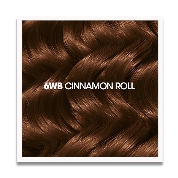 ALL ABOUT CURLS 6WB CINNAMON ROLL PERMANENT HAIR COLOR (PREP + PROTECT SERUM & HAIR DYE FOR CURLY HAIR) – 100% GREY COVERAGE, NOURISHED & RADIANT CURLS