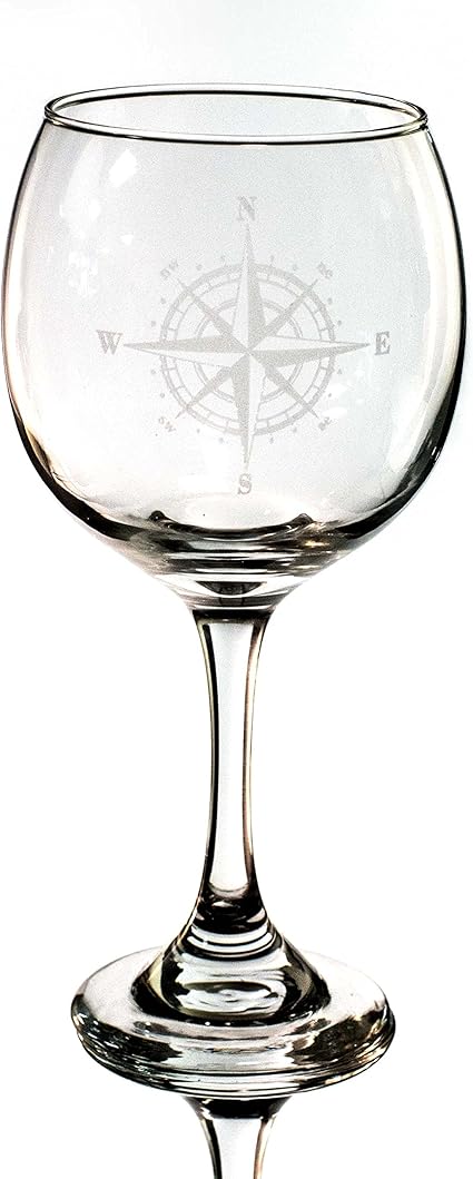 Amazon ozコンパスローズワインガラスl1 Hip Flask Plus ワイングラス