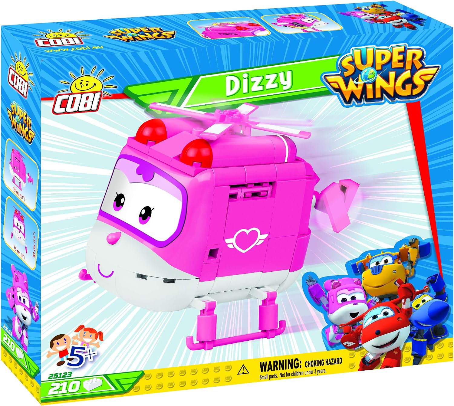 Cobi - Super Wings - Dizzy (170 pcs), Various