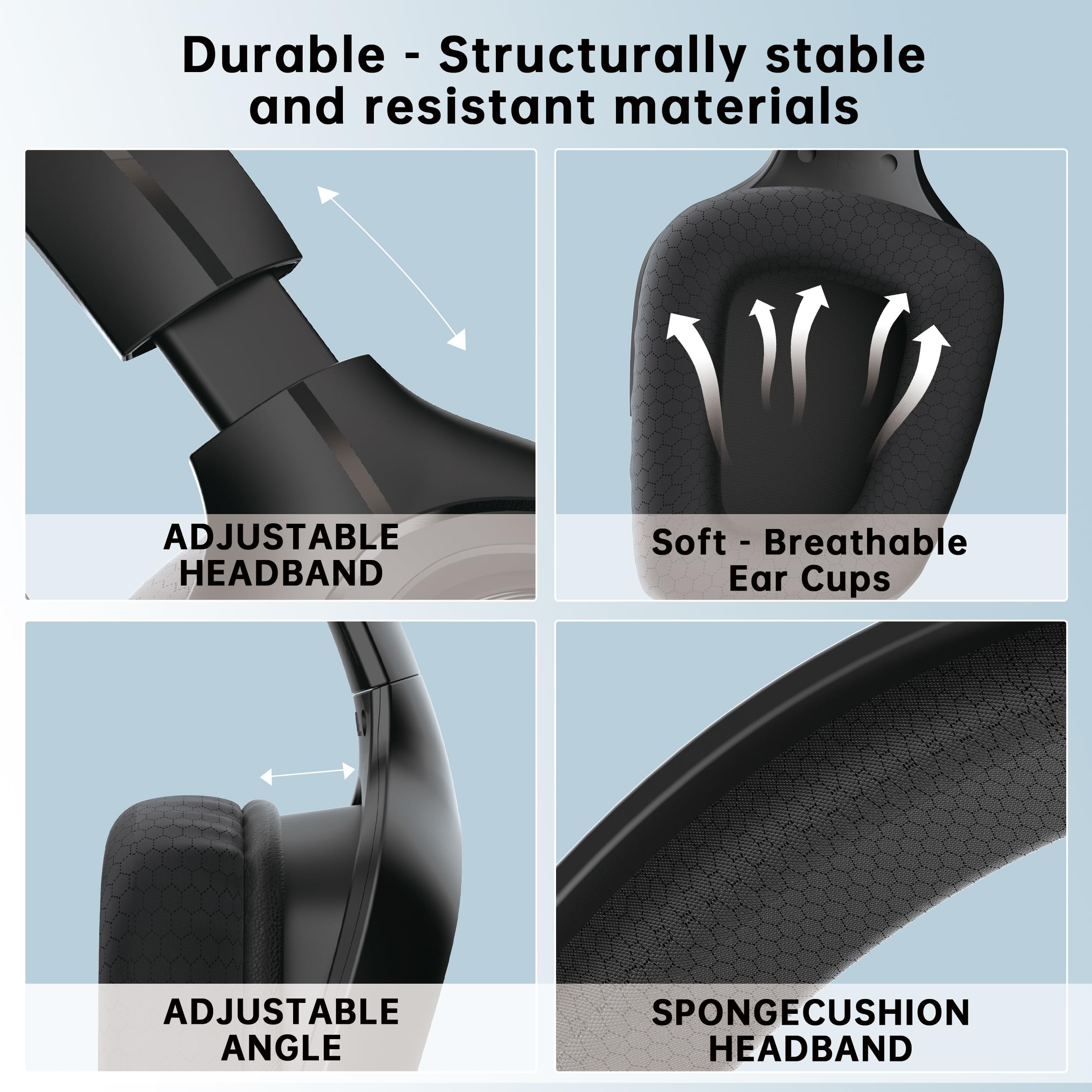 Gaming Headset for PS5、Xbox Series X、Xbox Series S/One、PS5Pro、PS4、PC 207g Headset with Clear Mic for Work 𝟐𝟎𝟐𝟓 𝐔𝐩𝐠𝐫𝐚𝐝𝐞 Wired Gaming Headphones with Mic、3.5mm Splitter、79in Cable.Gamer Gifts