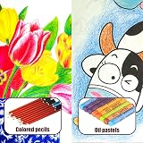 KINSPORY 150 PCS Kids Art Set Deluxe Painting Art Box for Teens Boys Girls view 7