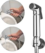 Xcel Home Handheld Douche Sprayer Shattaf Bidet Shower Head Chrome 1.5m Hose view 4