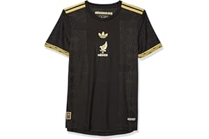 HERACLIO Mexico Gold Cup Soccer Jersey, Black with Gold Accents, Regular Fit, Men's