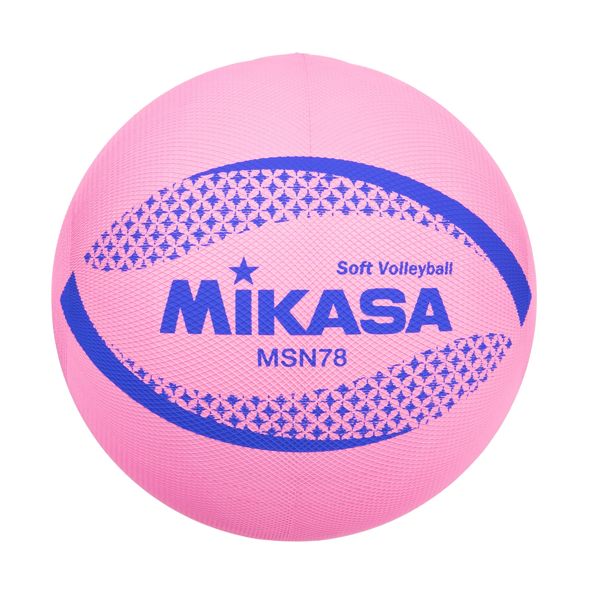 ミカサ(MIKASA) カラーソフトバレーボール 円周78cm 検定球(ピンク)MSN78-P商品画像
