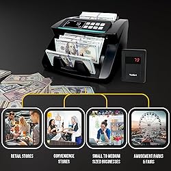 KOLIBRI Money Counter Machine with Advanced Fake