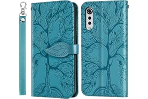 Aimigel Wallet Case for LG Velvet 5G with Card Holder/Slot,PU Leather Flip Folio Shell [Magnetic Closure][Wrist Strap][Kickst