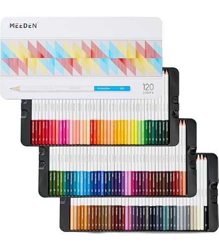 Amazon.com : Pelikan 120 Piece Colored Pencil Set - Soft and