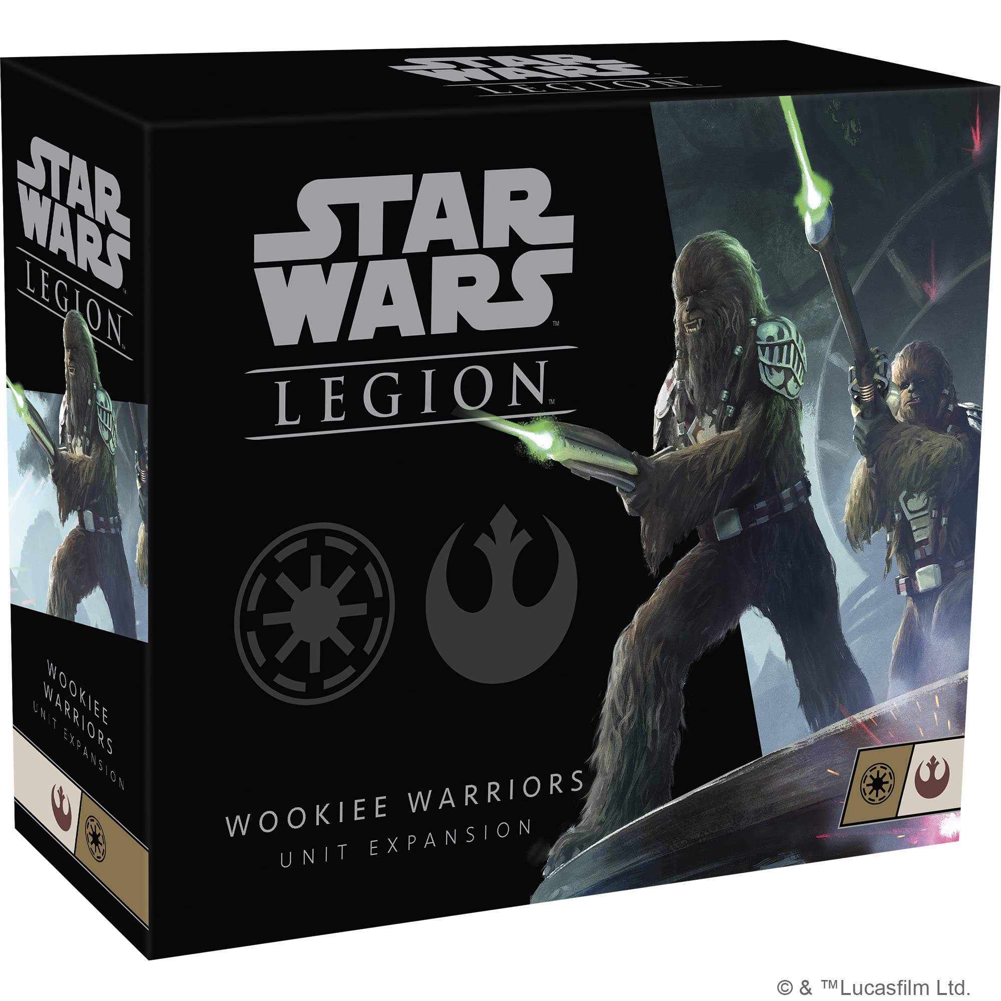 Atomic Mass Games | Star Wars Legion: Rebel Expansions: Wookie Warriors (2021) | Unit Expansion | Miniatures Game | Ages 14+ | 2 Players | 90 Minutes Playing Time