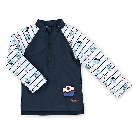 Sterntaler Kinder Schwimmshirt, Langarm-Badeshirt, UV-Schutz 50+