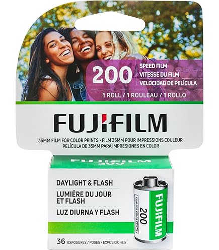 FUJIFILM 600022184 ISO 400 36EX1CD 36-Exposure Color Negative Film