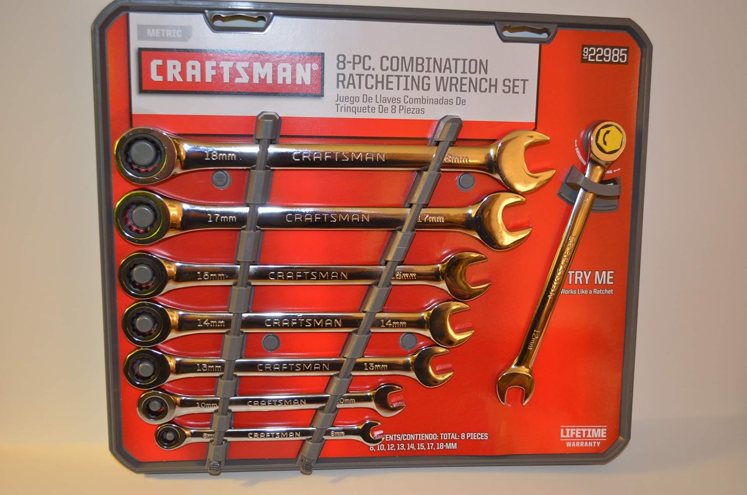 Wrench Sets Craftsman Tool Ratcheting Wrench Combination Metric Gear