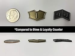 Citadel Black MTG Buff Counters +1/+1 and -1/-1 Set
