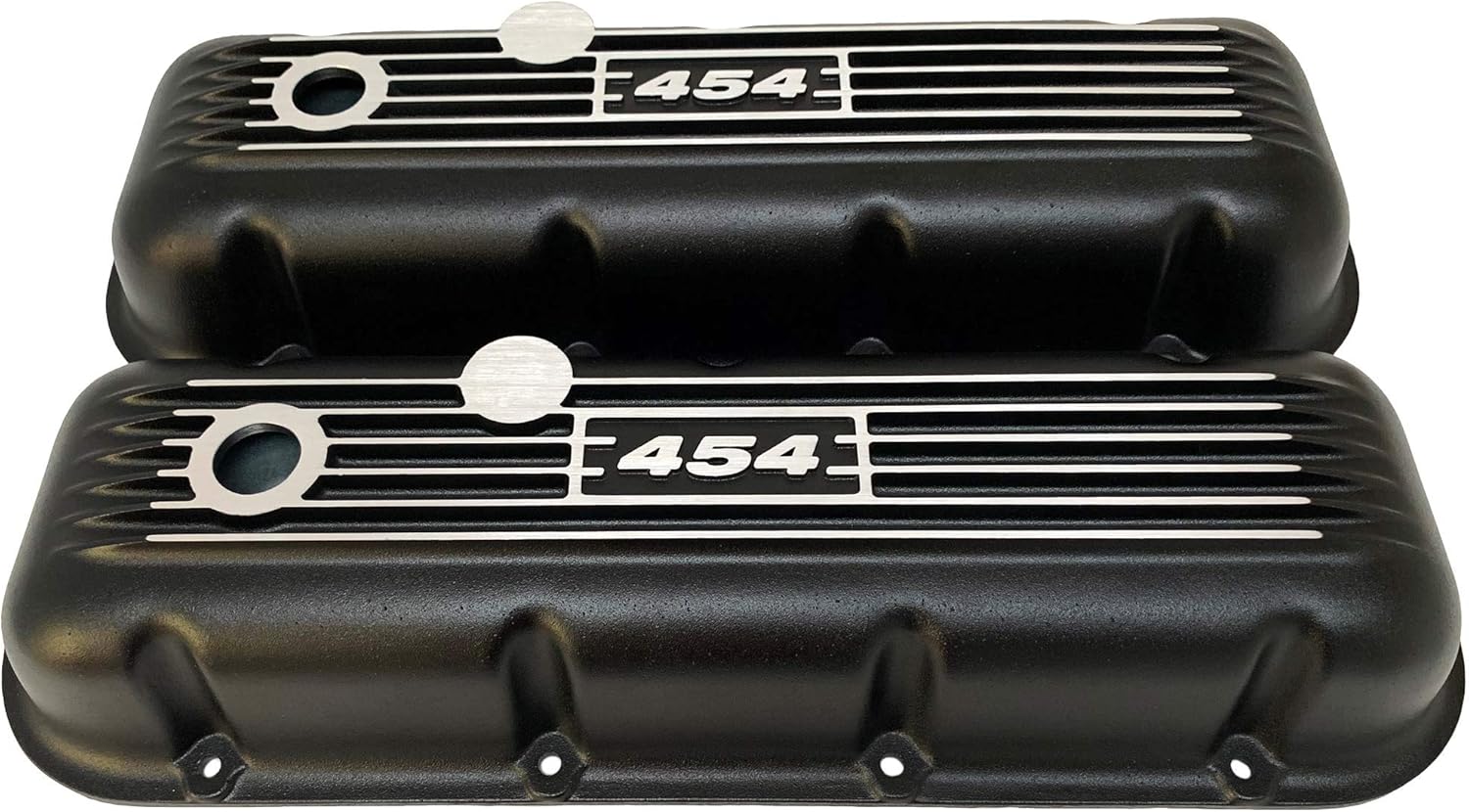 Black Big Block Chevy 454 Classic Valve Covers