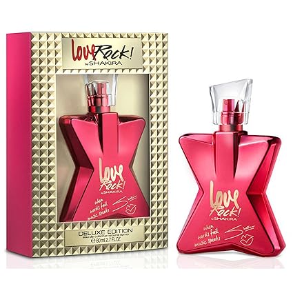 Amazon Com Love Rock By Shakira Deluxe Edition 2 7 Eau De Toilette Beauty