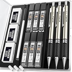 Nicpro RG1000 0.5 mm Art Mechanical Pencil Set in