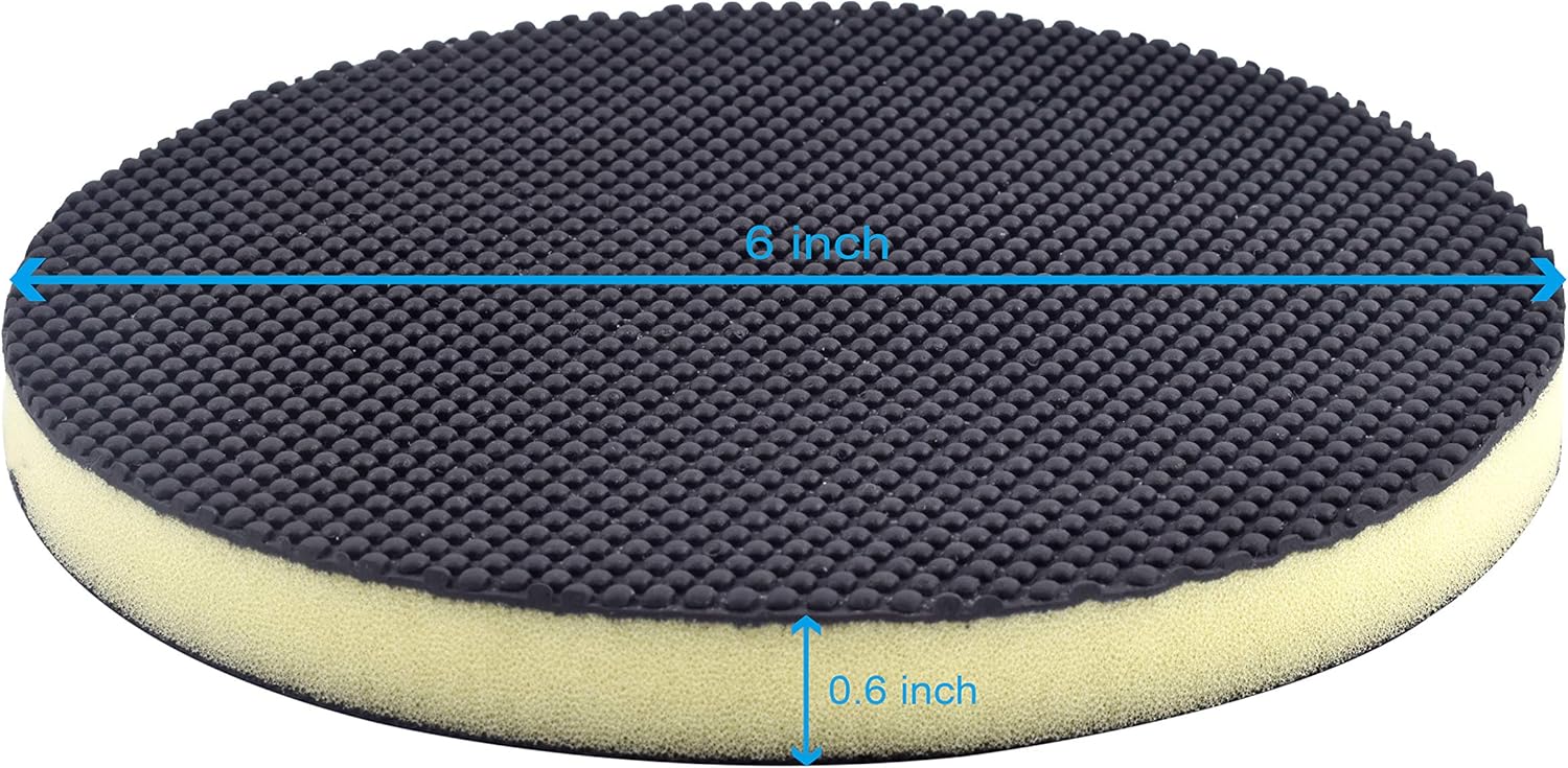 JIANFA Clay Bar Pad 6" Fine Grade Clay Pad for Polisher Clay Disc Clay Bar Wipe Foam Pad DA Polisher Pad for Car Detailing, Novel Detailing Tool: Automotive