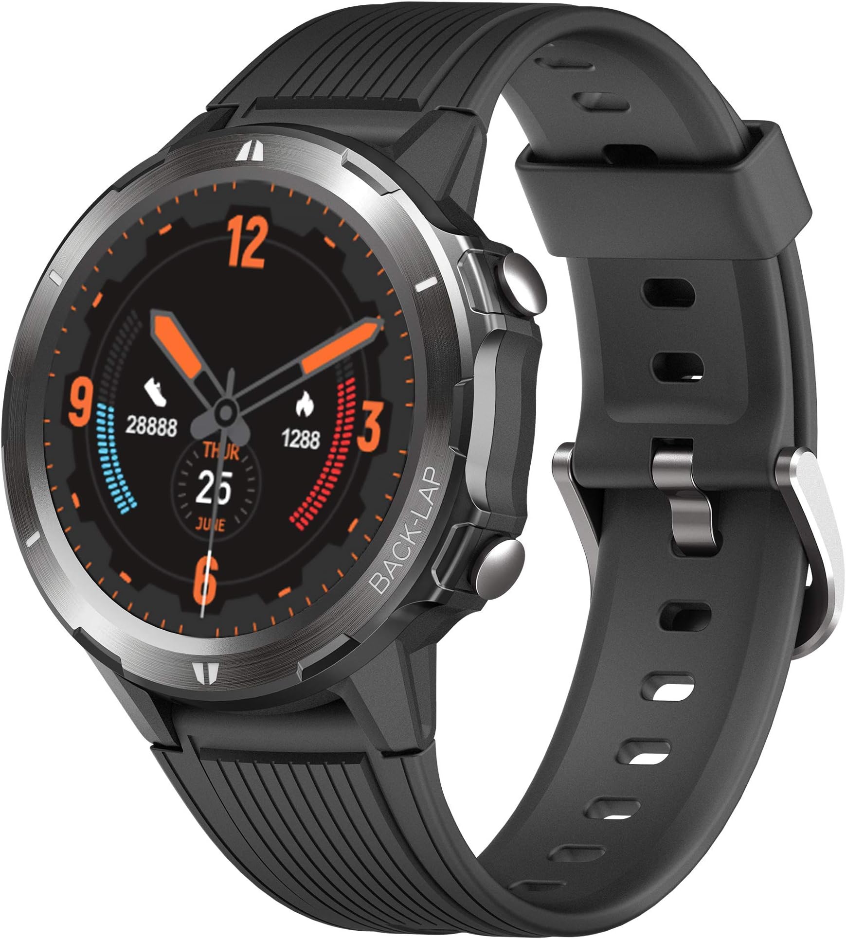 Smart Watch,Fitness Tracker with Heart Rate Monitor,Smartwatch for Android iOS Phones, Exercise Data Activity Tracker Waterproof 1.3" Touch Screen Step Counter for Fitness Sport Men and Women