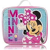 Disney Minnie Mouse Lunch Box for Kids | Insulated Lunch Bag Lunch Box for Girls, Boys, Unisex, Toddlers| Disney Minnie Mouse Pink Reusable Lunchbox
