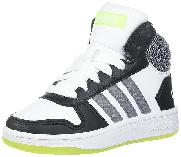 adidasDB1949 - Vs Hoops Mid 2.0 K Unisex-Kinder, Weiá (White/Grey Three/Core Black), 22 EU