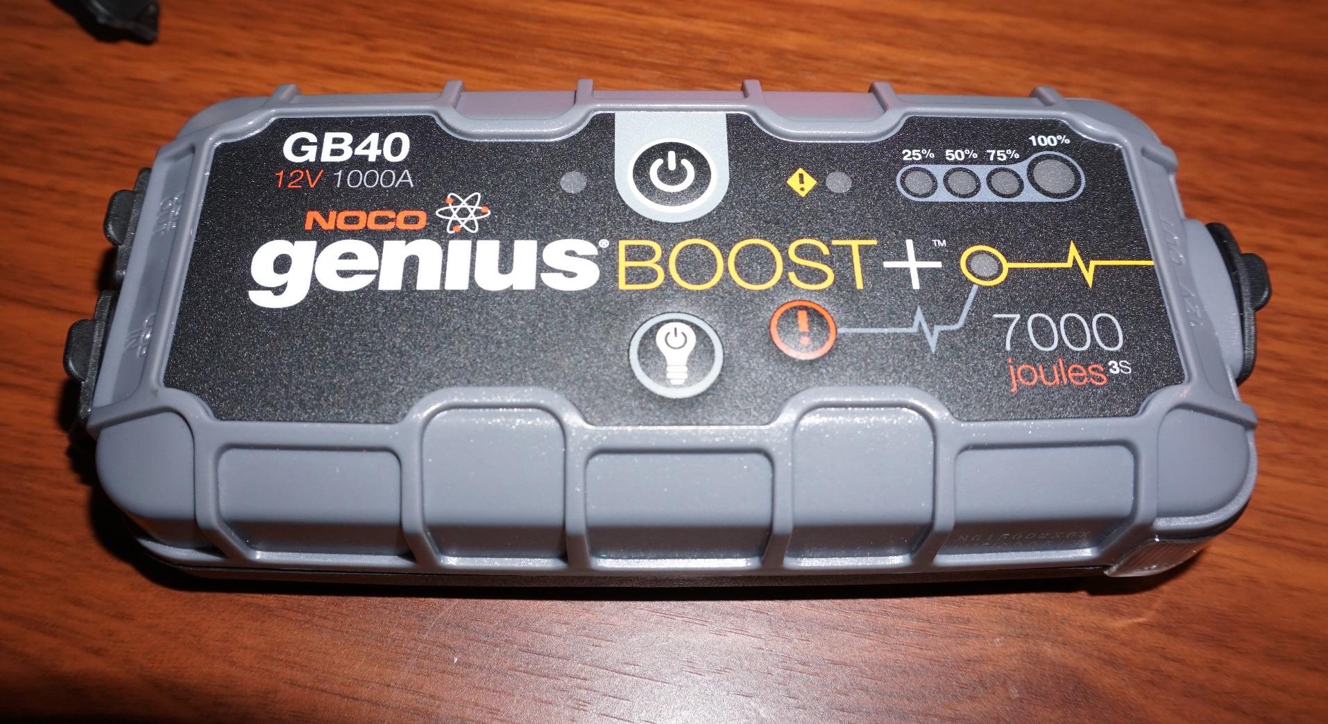 NOCO Boost GB40: 1000A UltraSafe Jump Starter – 12V Lithium Battery Booster Pack, Portable Jump Box, Power Bank & Jumper Cables - for 6.0L Gas and 3.0L Diesel Engines photo review