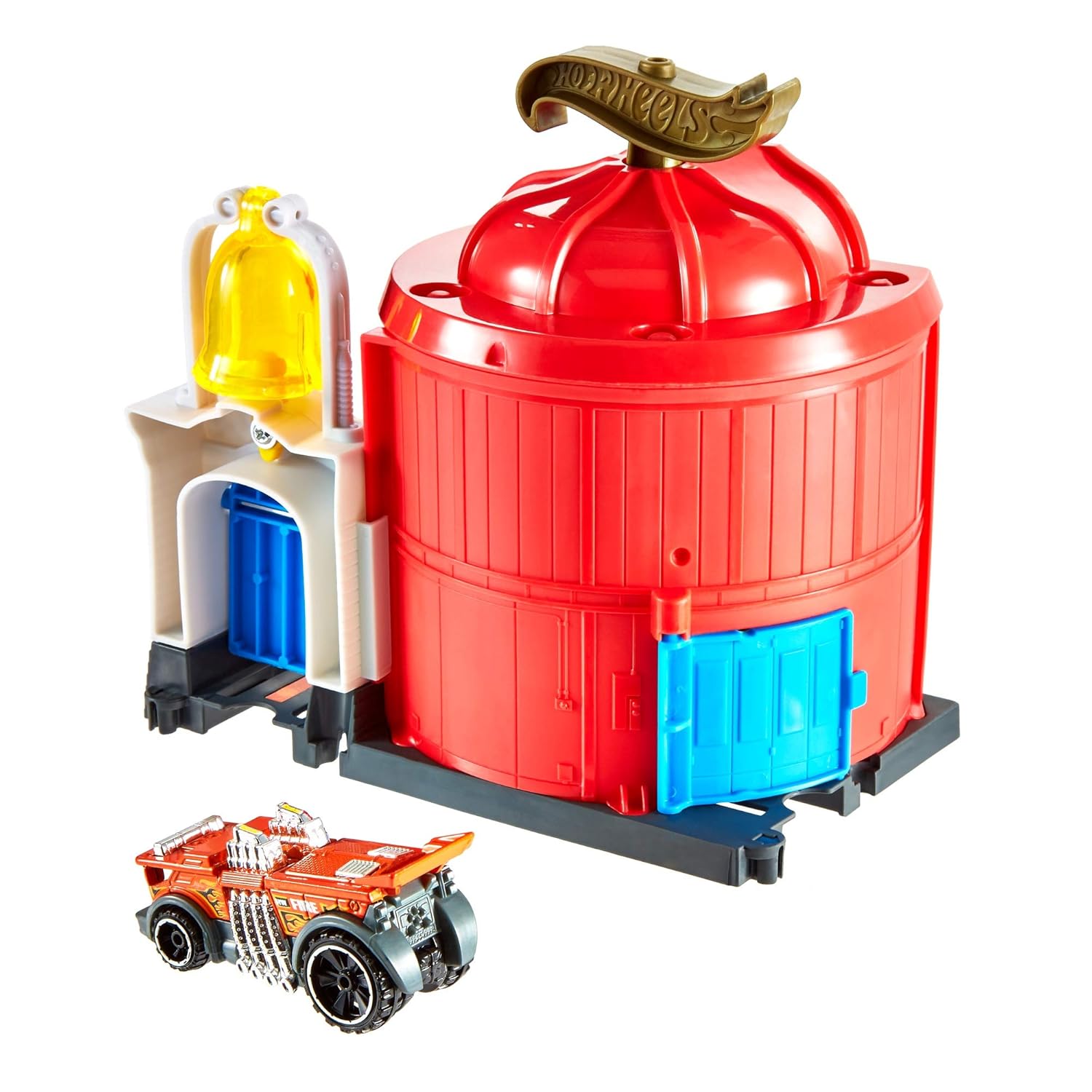 hot wheels city downtown super fuel stop play set