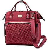 Weitars Women's Lunch Bag & Cooler Purse with Adjustable Strap & Pockets, Leakproof Lunch Box for Work, Picnic, Hiking, Beach