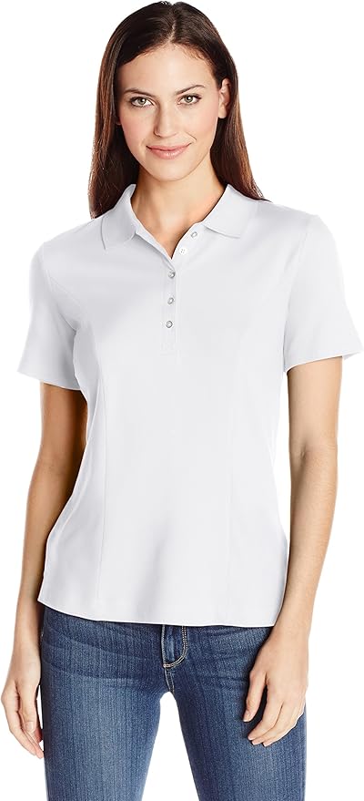riders by lee women's slimming silhouette polo shirt