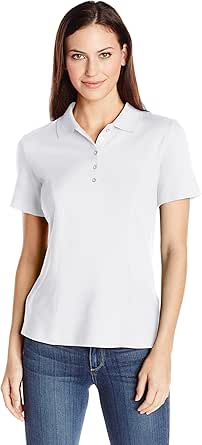 riders by lee women's slimming silhouette polo shirt