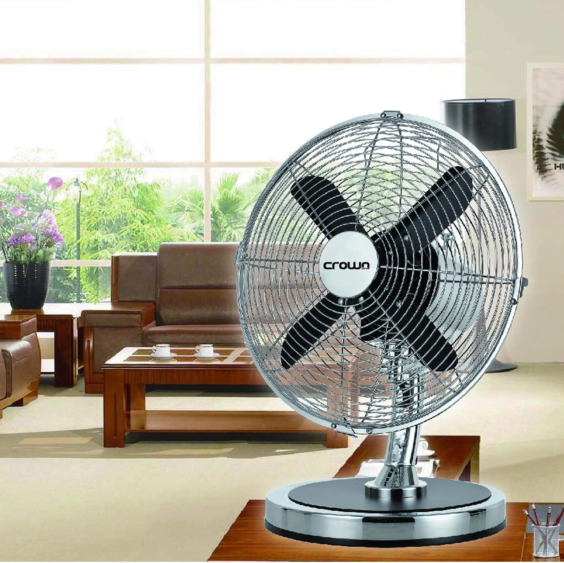 Crownline Electric Table Fan , TF216 price in UAE Amazon UAE kanbkam