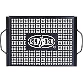 Kingsford Heavy Duty Non-Stick Grill Topper | Non-Stick, Rust Resistant Grill Pan with Handles | Easy to Use BBQ Grill Access