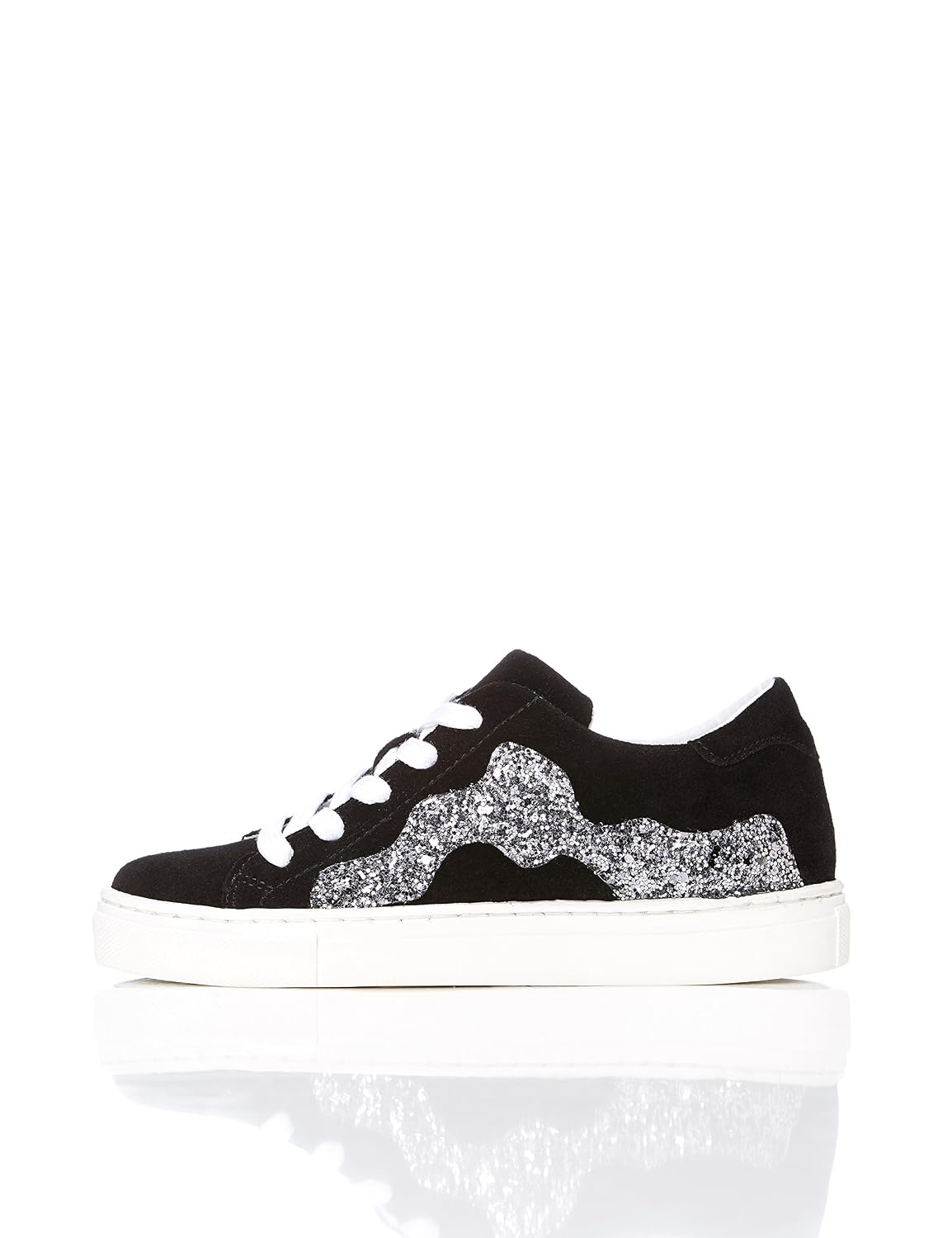 CONVERSE ALL STAR HI GLITTER E BORCHIE NERO M9160C scarpa da ginnastica  donna