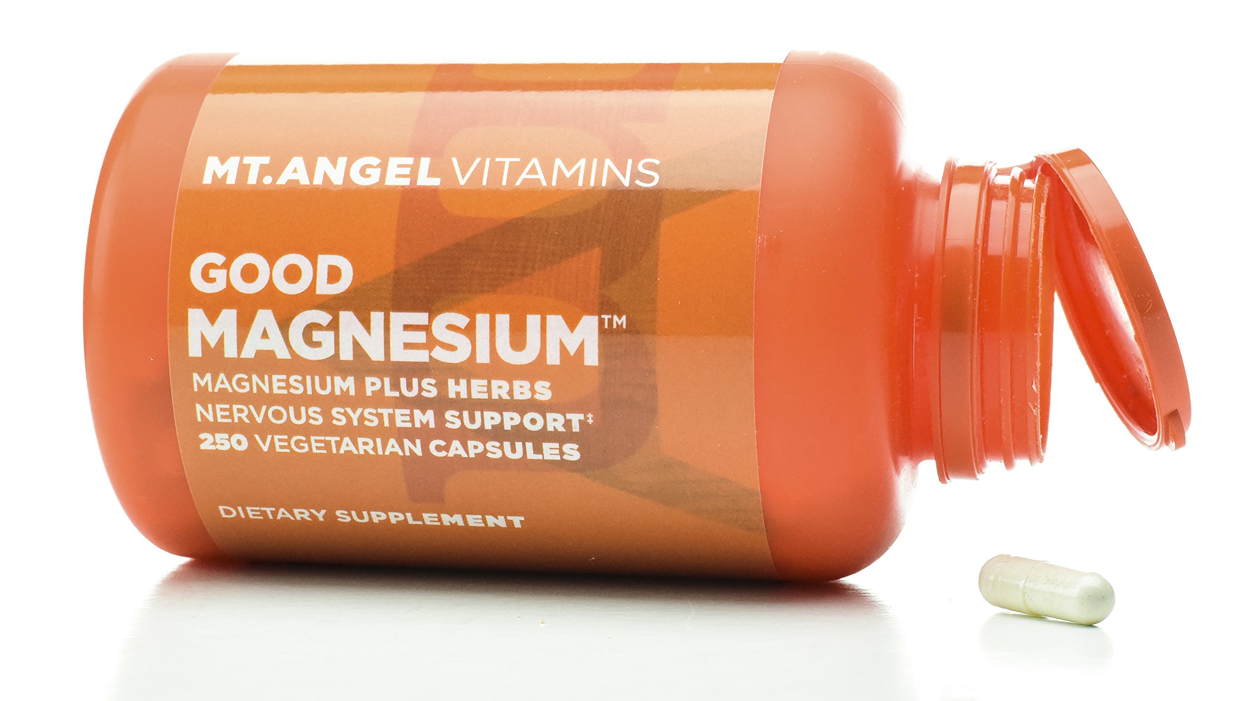 Mt. Angel Vitamins' Good Magnesium - 200 mg Chelated Magnesium | Highly Absorbable, Supports Muscle Relaxation, Nerve Function, Sleep & Bone Health | 60 Capsules