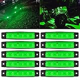 FXC 10x 6 LED Clearence Truck Bus Trailer Side