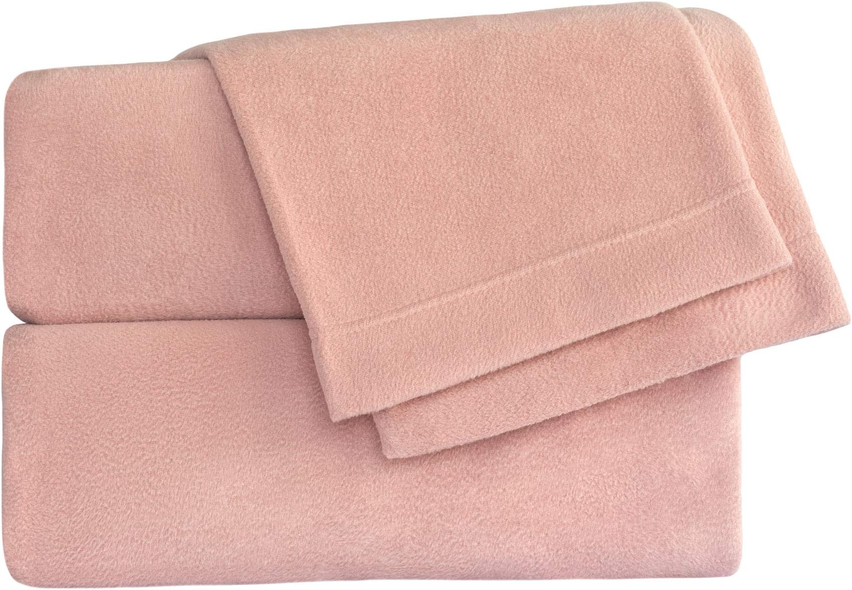 Cozy Fleece Latest Technology in Fleece. It is so Soft and Luxurious You Will not Want to get Out of Bed Includes: Two Pillowcases, one Fitted Microfleece Sheet Set