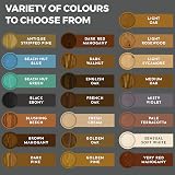 Littlefair's Wood Stain Water-Based Dark Walnut 15ml Tester Pot view 6
