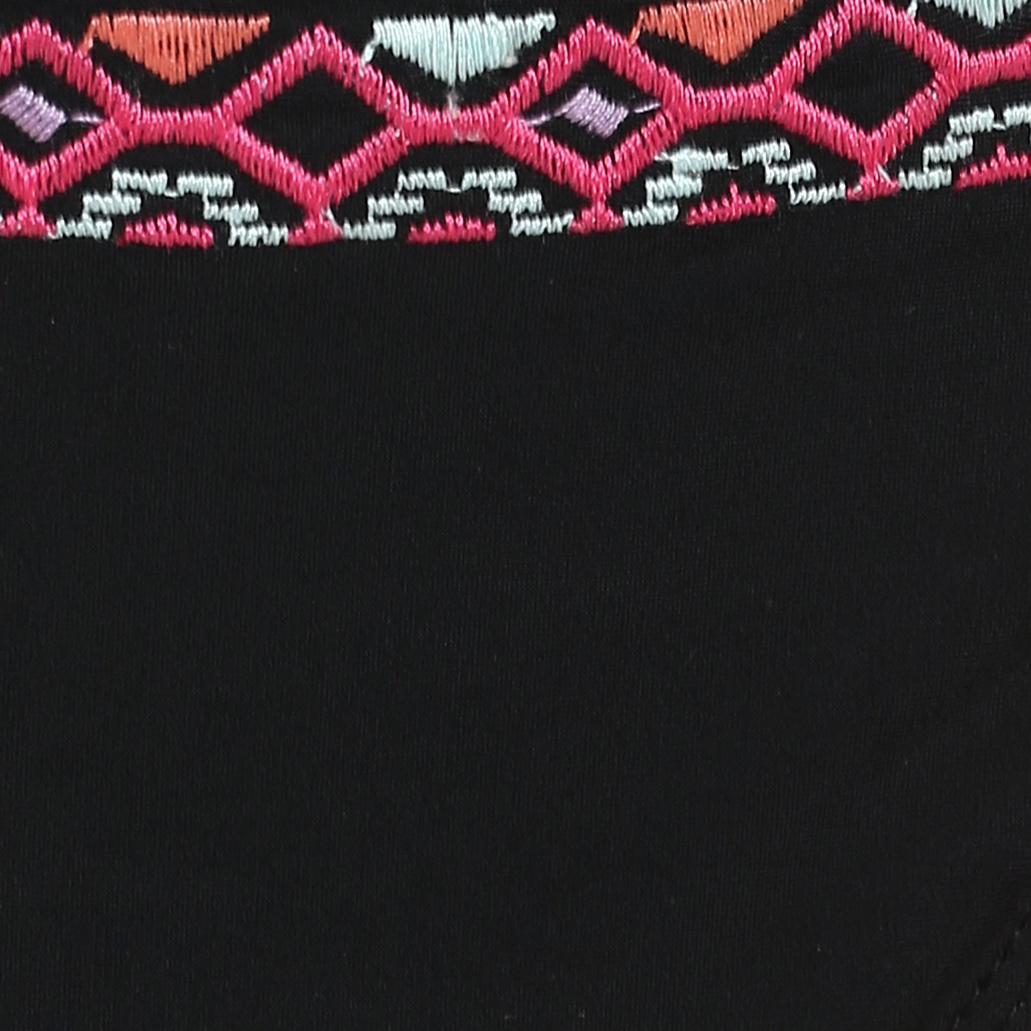 kvl womens solid bikini swimsuit bottom - black