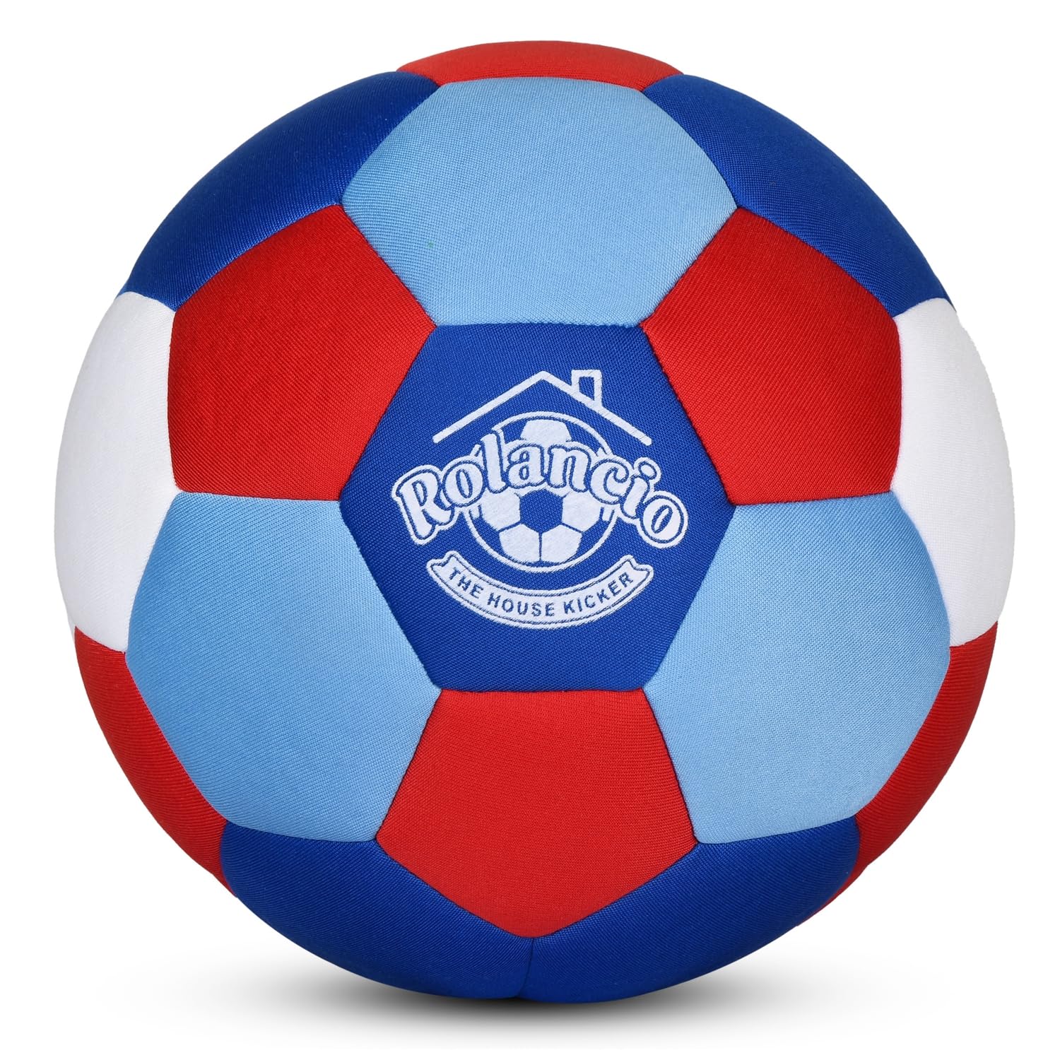 ROLANCIO Indoor Football Size 4 Soft & Safe House Football Indoor for Home and Yards Ideal for Silent Dribbling, Training, Perfect House Ball Gift, Fun