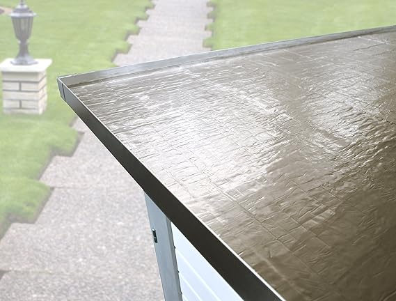 hochwertige selbstklebende Metalldachbahn für weka Flachdachhäuser